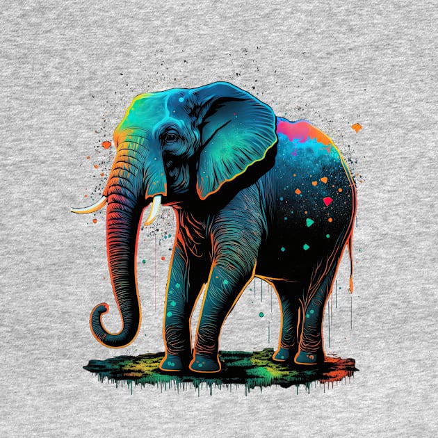 Elephant - Splosion Series by wumples